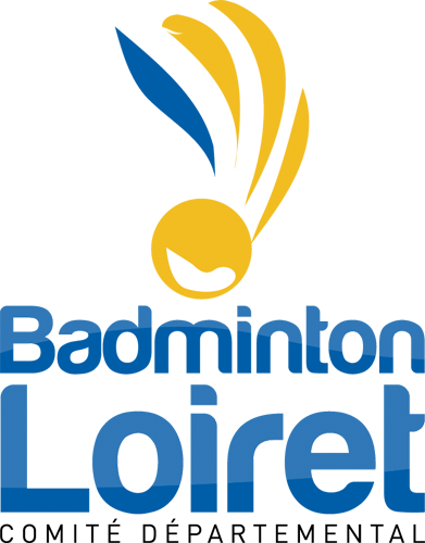 logo du comité départemental de badminton du 45