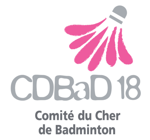 logo du comité départemental de badminton du 18
